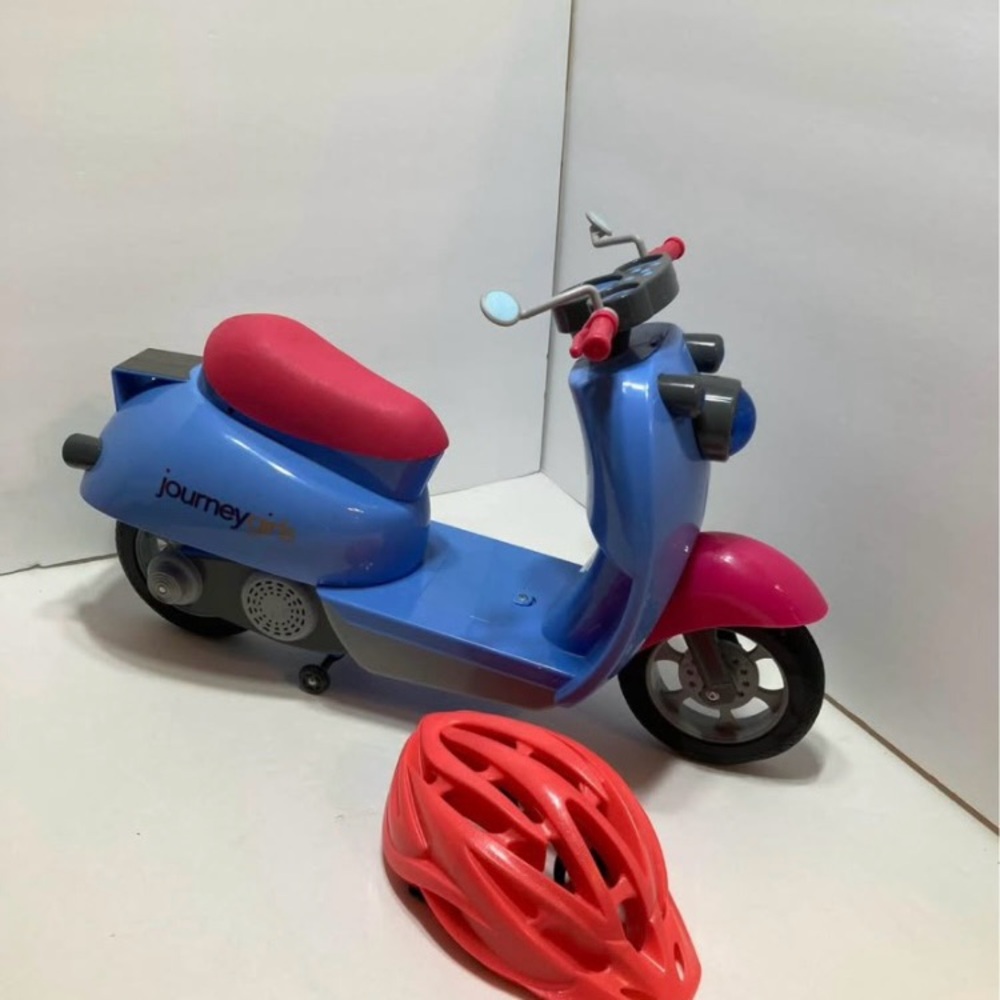 Journey girls 18” doll battery operated scooter